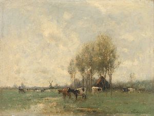 Weide met koeien, Willem Maris