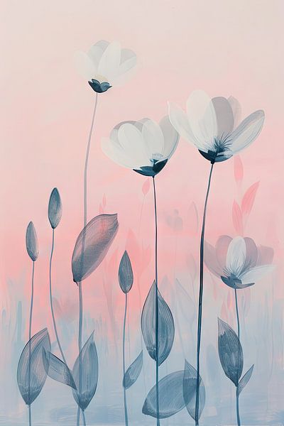 Frühlingsblumen Blumen von Poster Art Shop