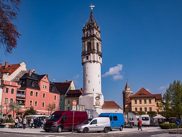 Altstadt Markt mit Reichenturm in Bautzen von Animaflora PicsStock