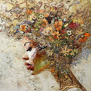 Woman Impressionism | Painting | Impressionism by Blikvanger Schilderijen