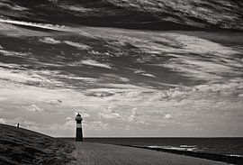 Vuurtoren en de fietser
