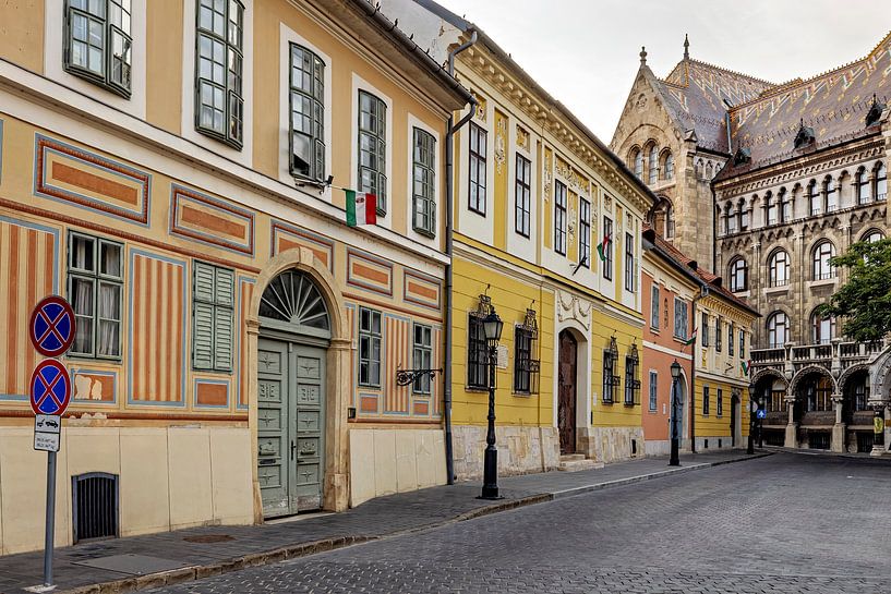 The castle district of Budapest by Roland Brack