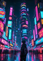 Cyberpunk straat