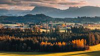 Herfst in de Allgau, Beieren van Henk Meijer Photography thumbnail