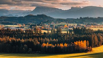 Herbst im Allgäu, Bayern von Henk Meijer Photography