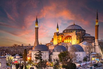 Hagia Sophia Grand Mosque by Peter Schickert
