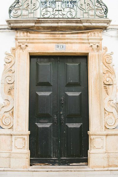 Les portes du Portugal vert foncé numéro 35 par Stefanie de Boer
