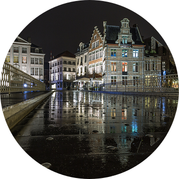 De brug over Leie in Gent van MS Fotografie | Marc van der Stelt