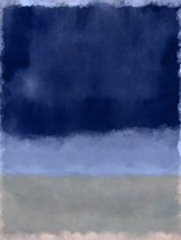 Mark Rothko Abstract Minimalist Painting – Contemporary Art by Dina Dankers