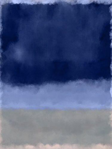 Mark Rothko Abstract minimalistisch schilderij – Hedendaagse kunst