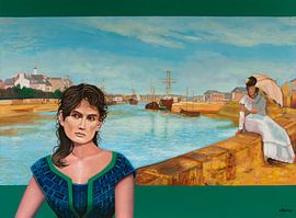 Berthe Morisot Gemälde von Paul Meijering