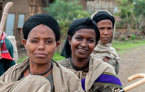 Ethiopië: Marktkoopvrouw (Dogoro)