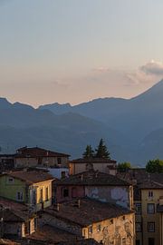 Sunset in Barga by Nina Strategier