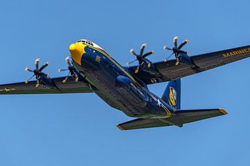 Blue Angels Lockheed C-130J Hercules "Fat Albert". by Jaap van den Berg