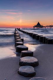 Des grognements sur la plage sur Tilo Grellmann