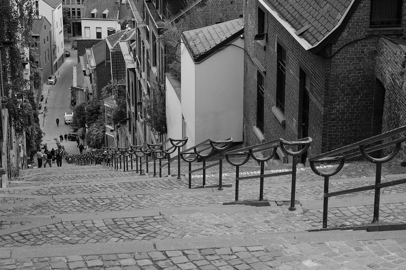 Montagne de Bueren, Lüttich von Framed by Elisabeth