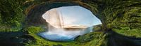 Wasserfall Seljalandsfoss auf Island von Voss Fine Art Fotografie Miniaturansicht