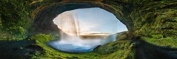 Wasserfall Seljalandsfoss auf Island von Voss Fine Art Fotografie