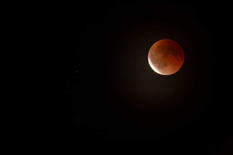 Totale maansverduistering en bloedmaan van Martin Steiner