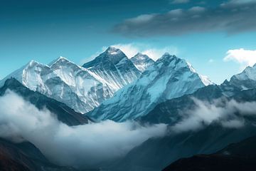 Everest top pracht van fernlichtsicht