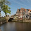 Dokkum, schöne klassische niederländische Stadt in Friesland von Patrick Verhoef