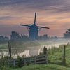 Zonsopkomst bij de Rietveldse Molen van Frank Smit Fotografie