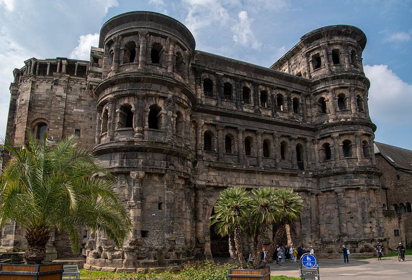 Porta Nigra, de stadspoort in Trier van Ingrid Aanen