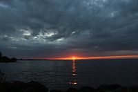 Zonsondergang, sunset.