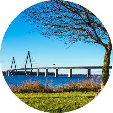 A bridge between Seeland und Falster in Denmark van Rico Ködder
