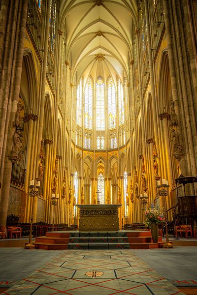 The Majestic Altar of Cologne Cathedral, Germany by Alexander Aboud