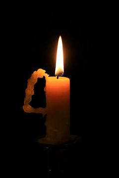 Beautiful candlelight romance