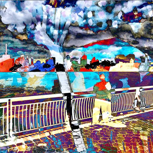 Promenade au lac central park new york