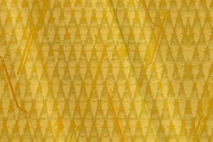 Grafische Muster, goldgelb 