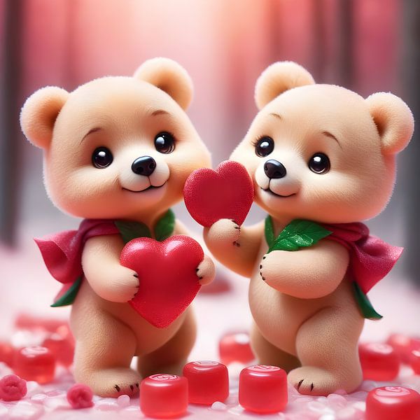 L'amour nounours par Bart Veeken