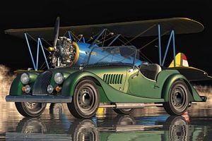 Morgan Plus de 1950 Une petite voiture de sport d'Angleterre sur Jan Keteleer