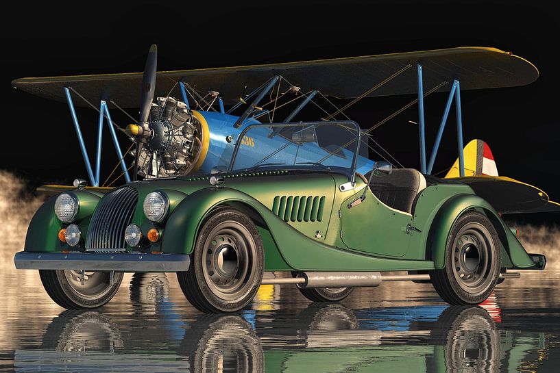 Morgan Plus von 1950 Ein kleiner Sportwagen aus England von Jan Keteleer