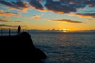 Zonsondergang - Madeira Portugal van Don Amaro thumbnail