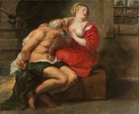 Caritas Romana oder Cimon und Pero, Peter Paul Rubens von Meesterlijcke Meesters Miniaturansicht