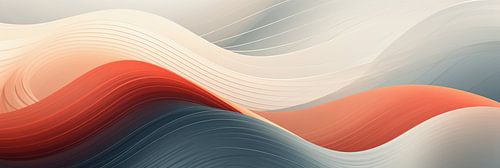 Abstract minimalist surrealist background of colours and shapes