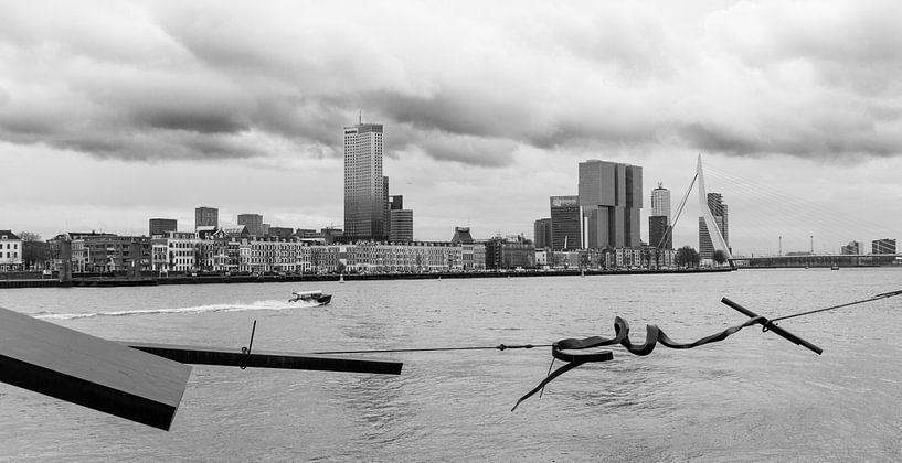 Zicht op Rotterdam-Zuid von Peter Hooijmeijer
