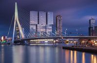 Dreigende zonsondergang in Rotterdam van Ilya Korzelius thumbnail