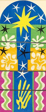 Henri Matisse. Ontwerp voor kerkraam