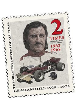 Graham Hill Stempel van Theodor Decker