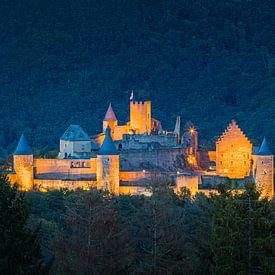 Panorama du château de Bourscheid sur Henk Meijer Photography