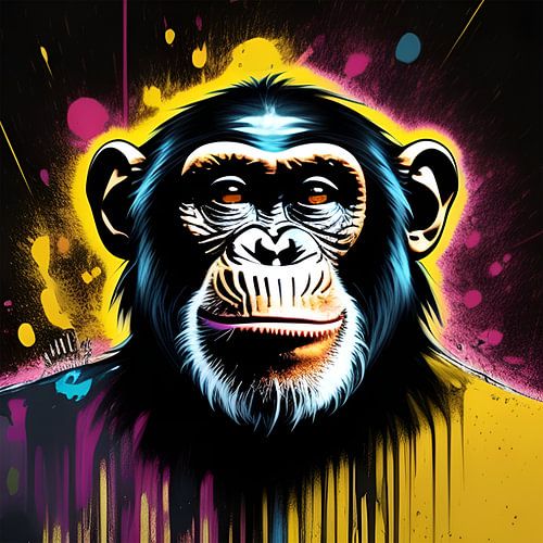 Banana Beat, un portrait joyeux d'un chimpanzé