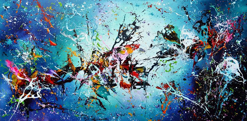Galaxy by Gena Theheartofart