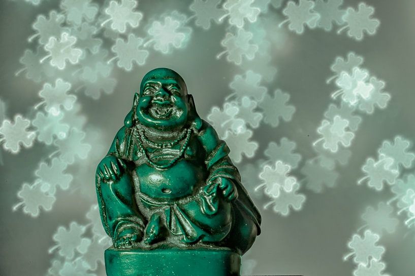 Green Buddha by Stefanie van Dijk
