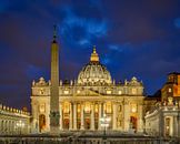 Rom - Vatikan - Petersdom von Teun Ruijters Miniaturansicht
