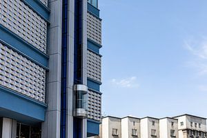katowice-blaues Kunst-Deko-Gebäude