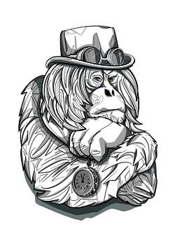 M. Mo, l'orang-outan